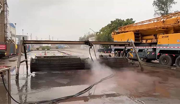 换热器壳程自动清洗系统